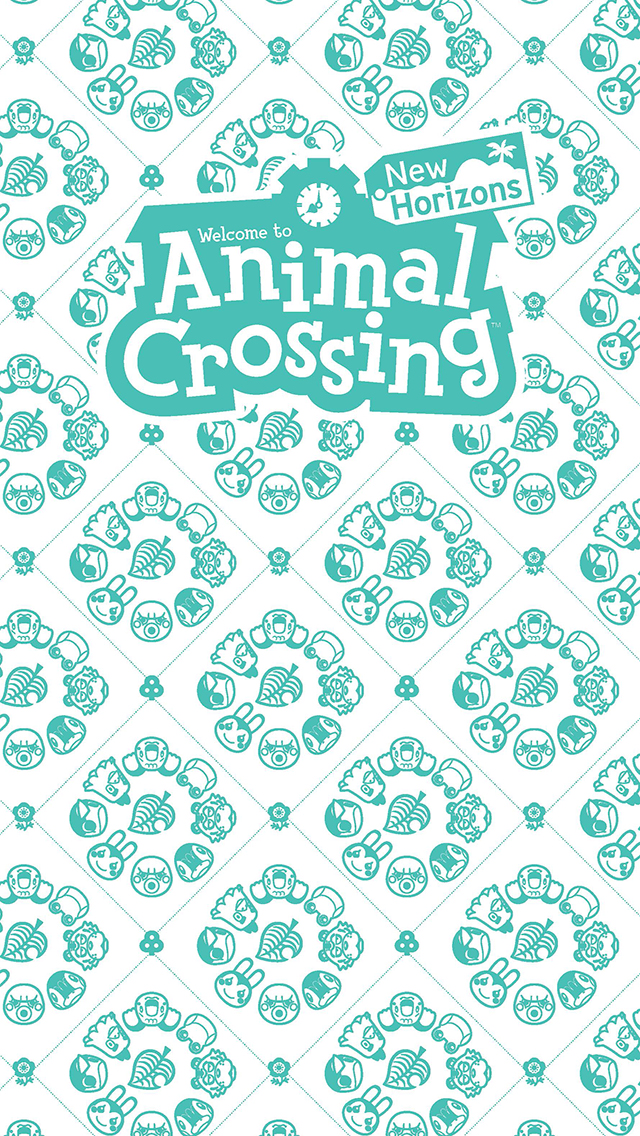 my.nintendo.com/Wallpaper - Animal Crossing - New Horizons (Pattern)/ACNH_Pattern_Wallpaper_[640x1136].jpg